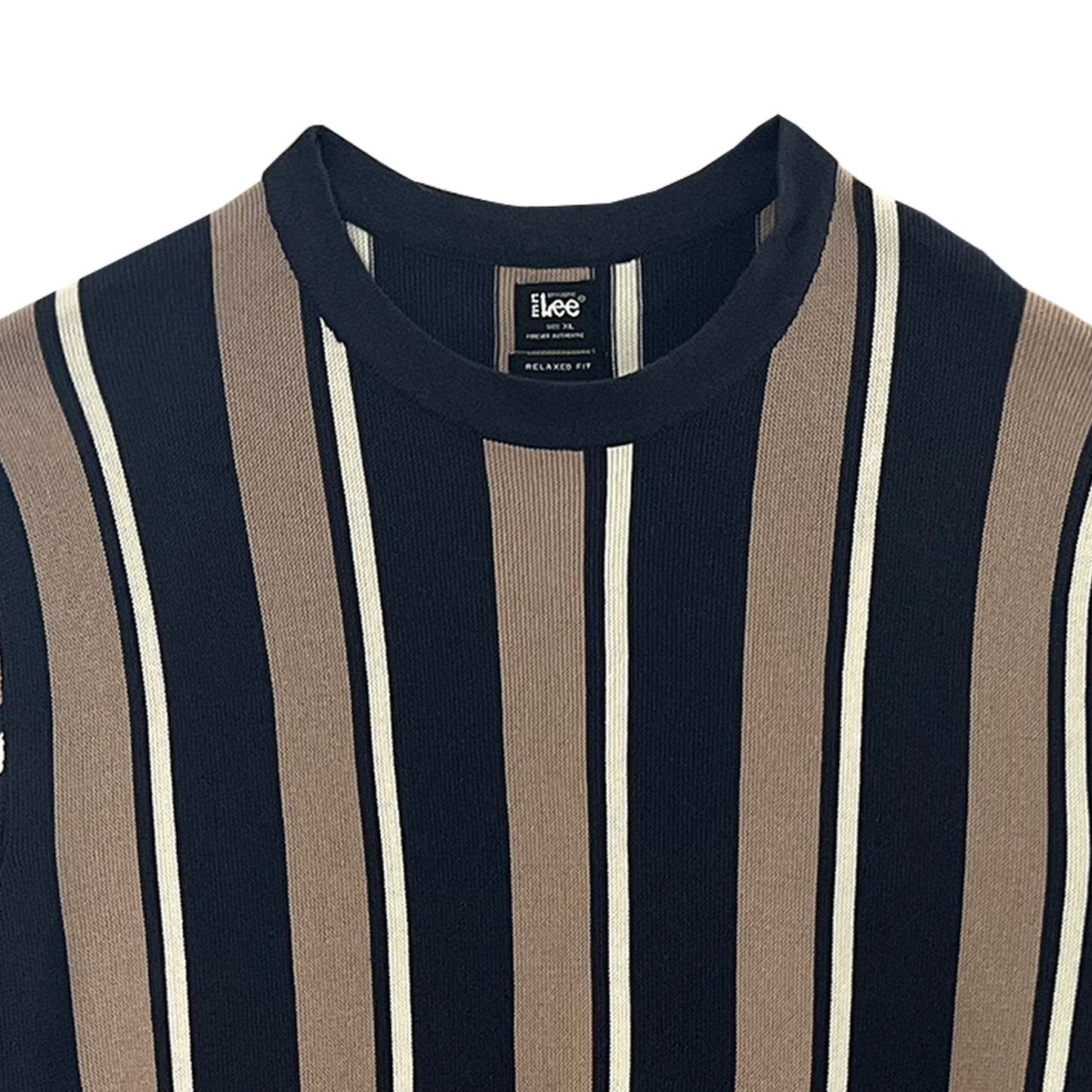 Stylistic Mr. Lee Men's Basic Tees Relaxed Fit 169018 (Navy)