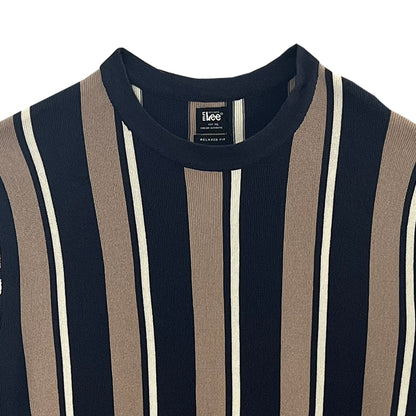 Stylistic Mr. Lee Men's Basic Tees Relaxed Fit 169018 (Navy)