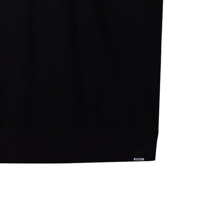 RRJ Men's Basic Collared Shirt Comfort Fitting 169657 (Black)