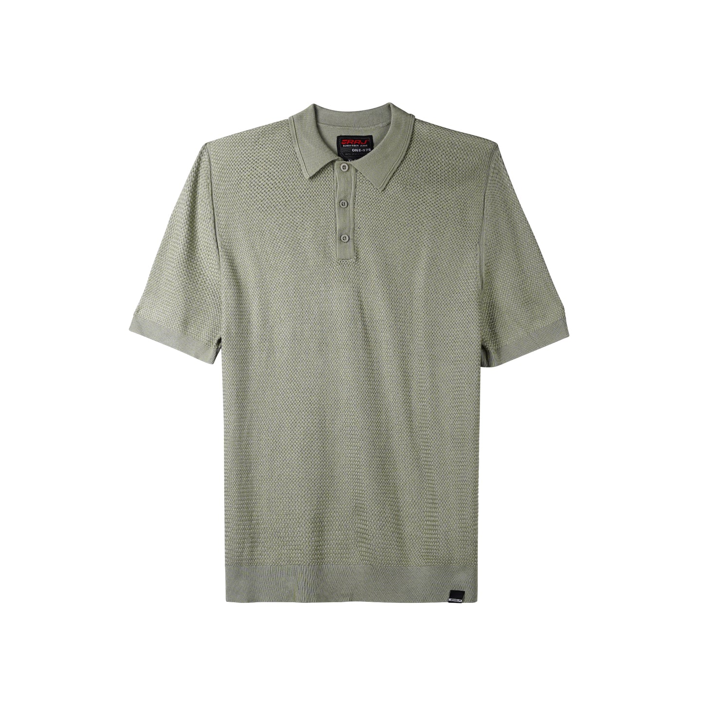 RRJ Men's Basic Collared Shirt Comfort Fitting 169657 (Sage)