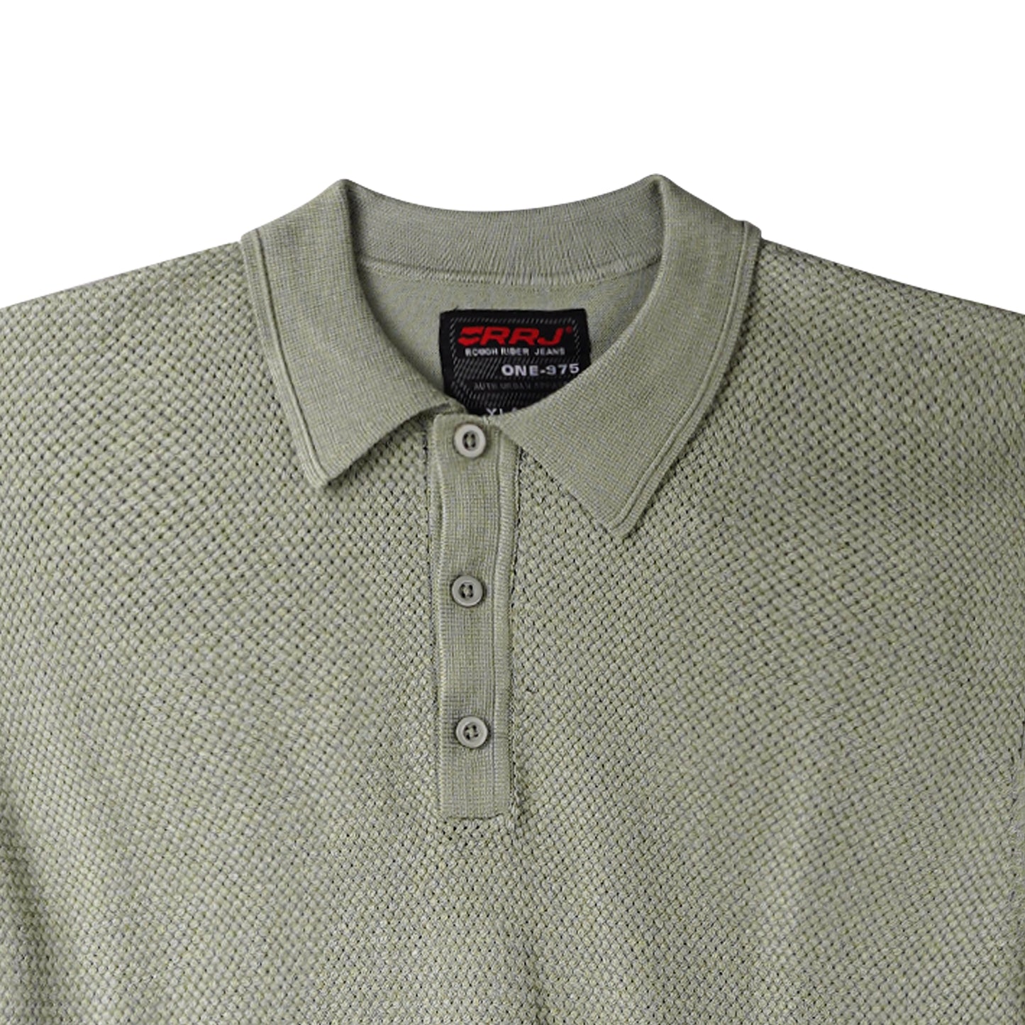 RRJ Men's Basic Collared Shirt Comfort Fitting 169657 (Sage)