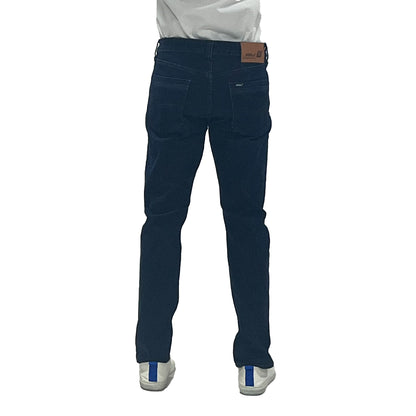 RRJ Men's Basic Denim Pants Superskinny Fitting Mid-Rise 174430-U (Dark Shade)