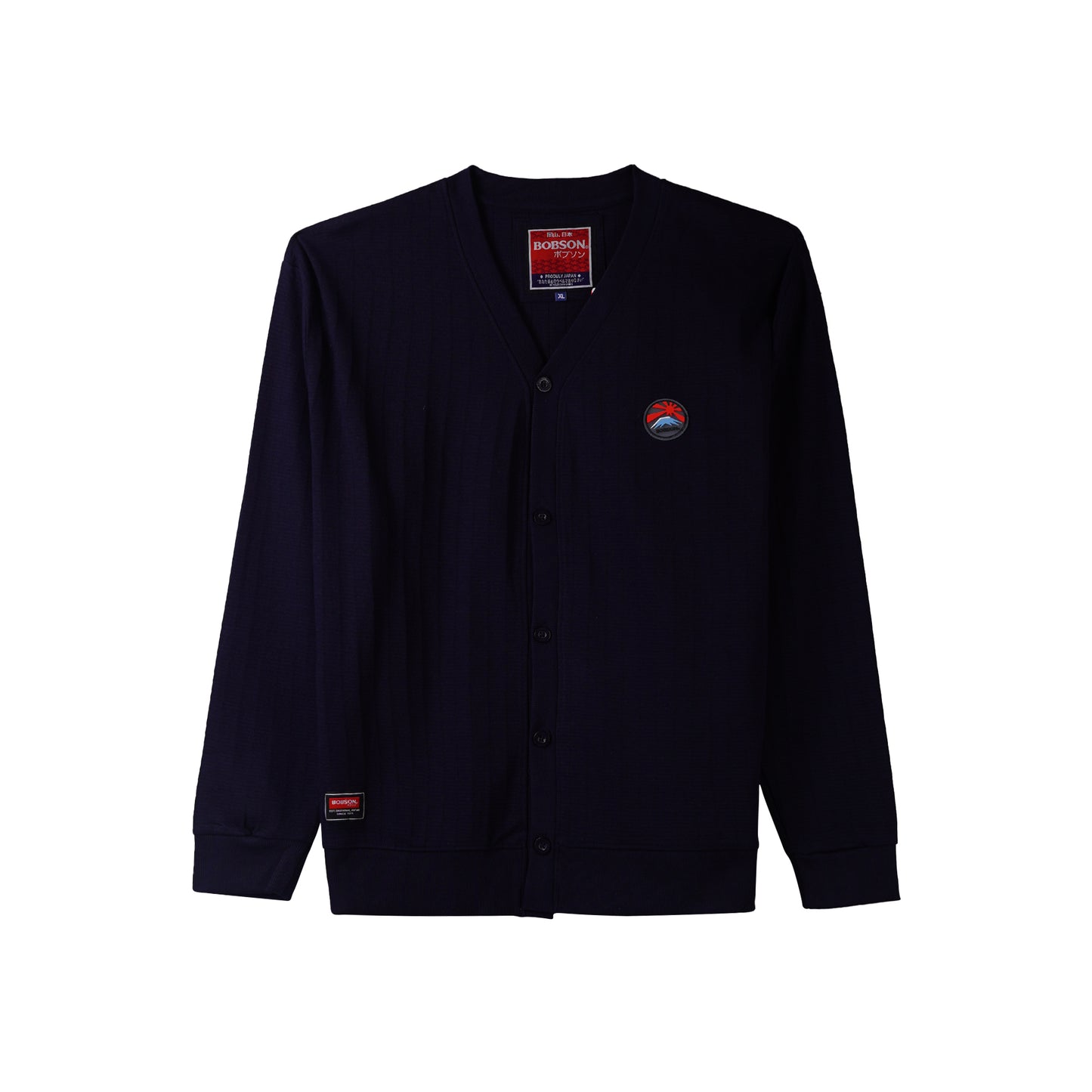 Bobson Japanese Men's Basic Jacket Regular Fit 161830-U (Navy)
