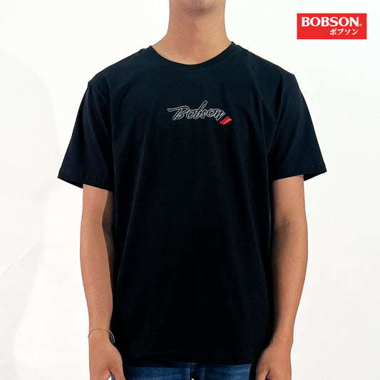 Bobson Japanese Men's Basic Tees Slim Fit 165755  (Black)