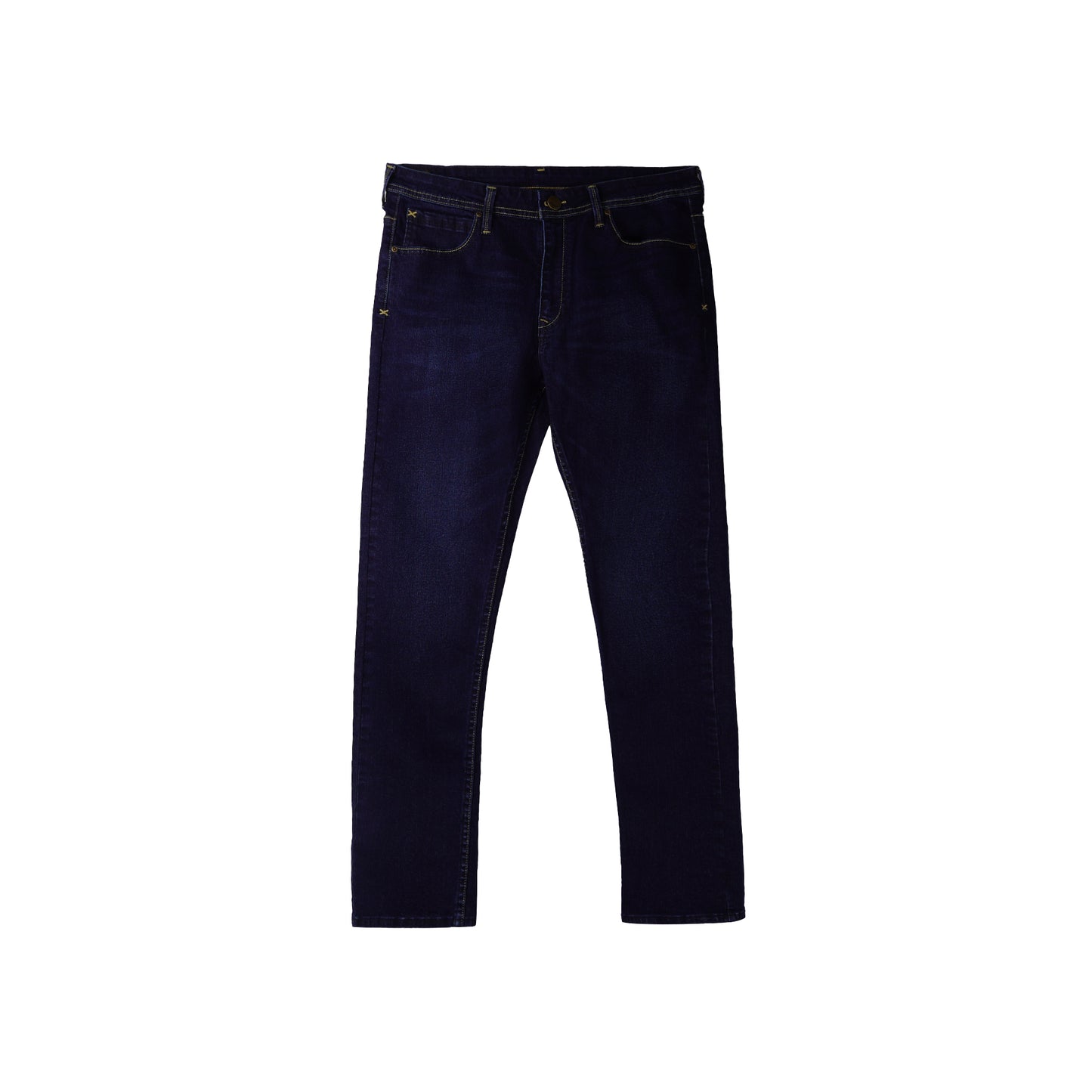 Stylistic Mr. Lee Men's Basic Denim Pants Super Skinny Mid Waist 172912 (Dark Shade)