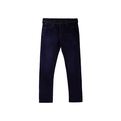 Stylistic Mr. Lee Men's Basic Denim Pants Super Skinny Mid Waist 172912 (Dark Shade)