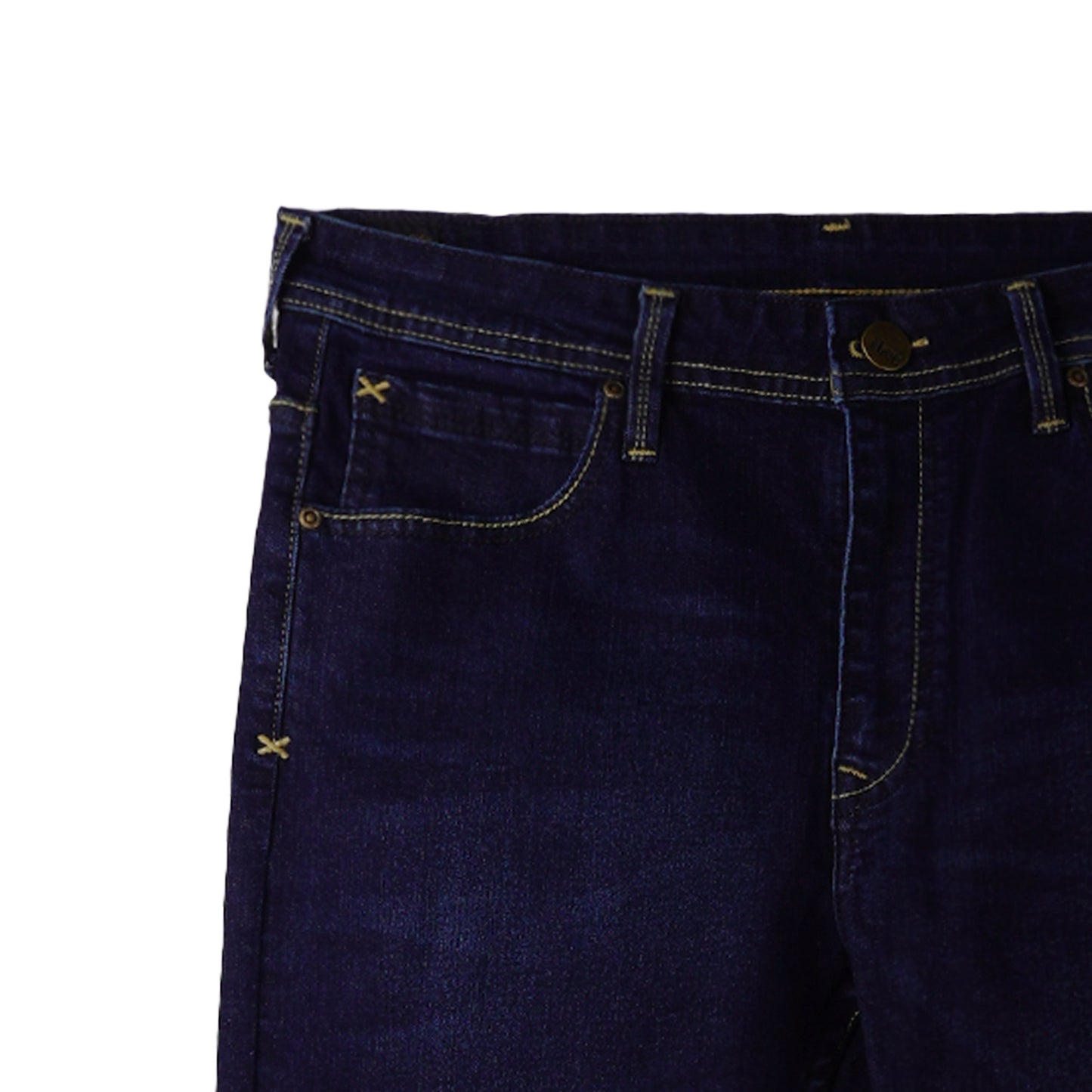 Stylistic Mr. Lee Men's Basic Denim Pants Super Skinny Mid Waist 172912 (Dark Shade)