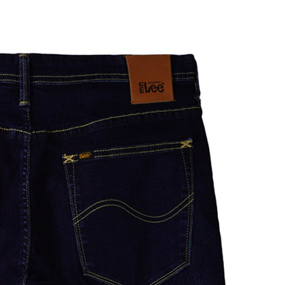 Stylistic Mr. Lee Men's Basic Denim Pants Super Skinny Mid Waist 172912 (Dark Shade)