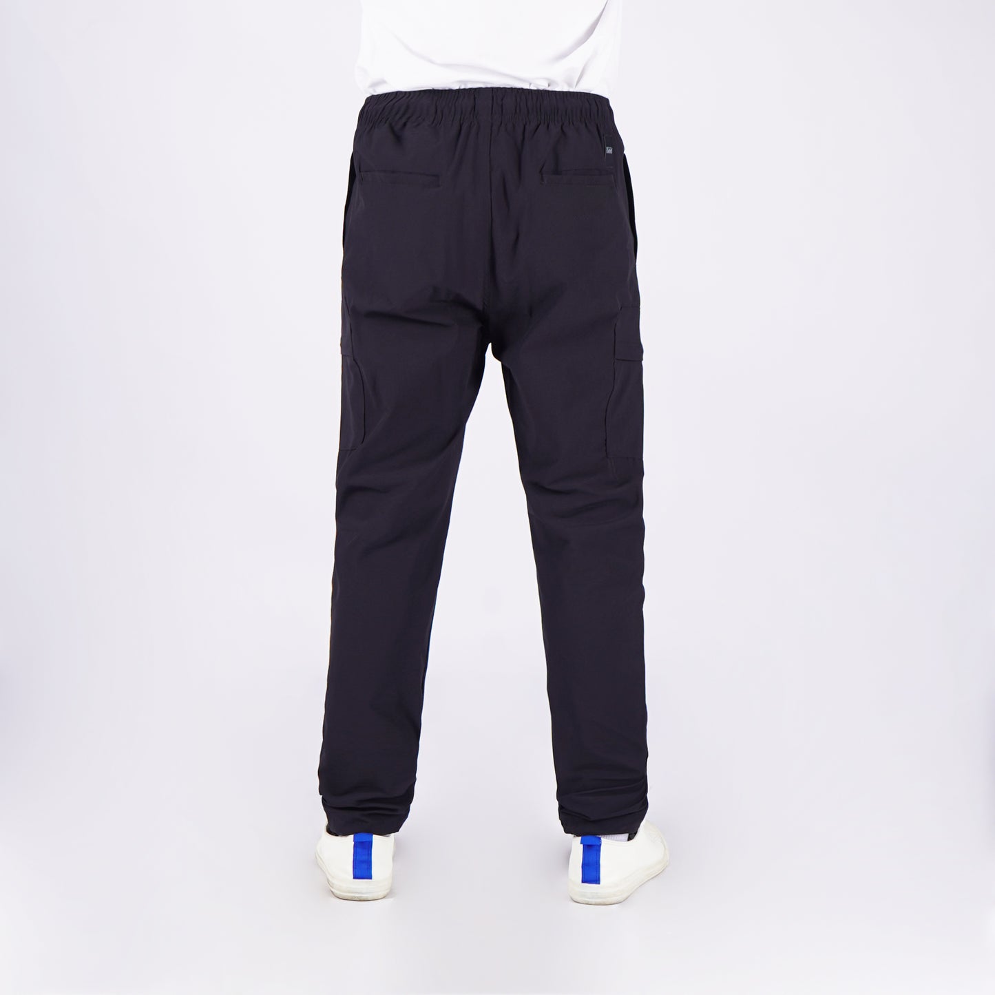 Stylistic Mr. Lee Men's Basic Non-Denim Cargo Pants Mid Waist 145231 (Black)