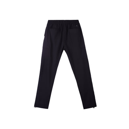 Stylistic Mr. Lee Men's Basic Non-Denim Cargo Pants Mid Waist 145231 (Black)