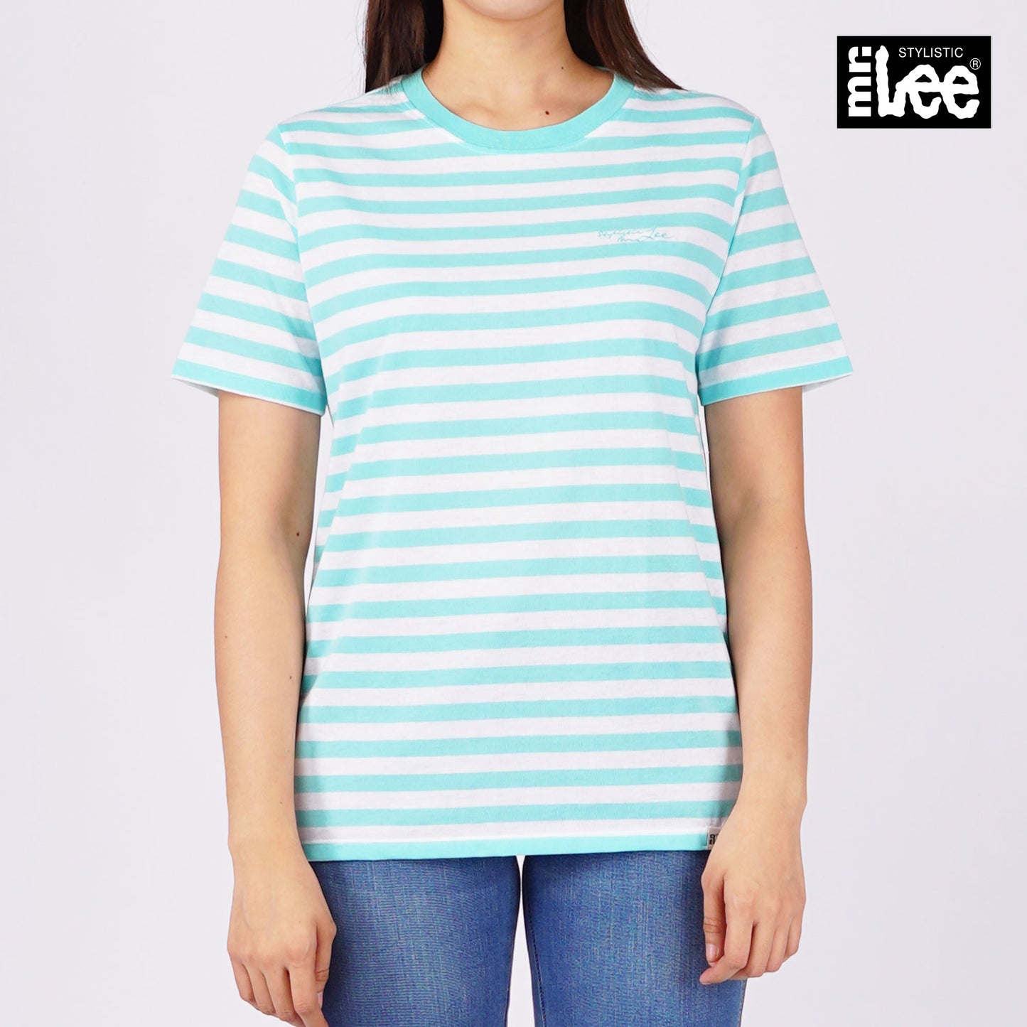 Stylistic Mr. Lee Ladies Basic Tees Relaxed Fit 120559 (Green)
