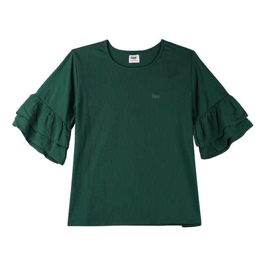 Stylistic Mr. Lee Ladies Basic Tees Relaxed Fit 144029-U (Green)