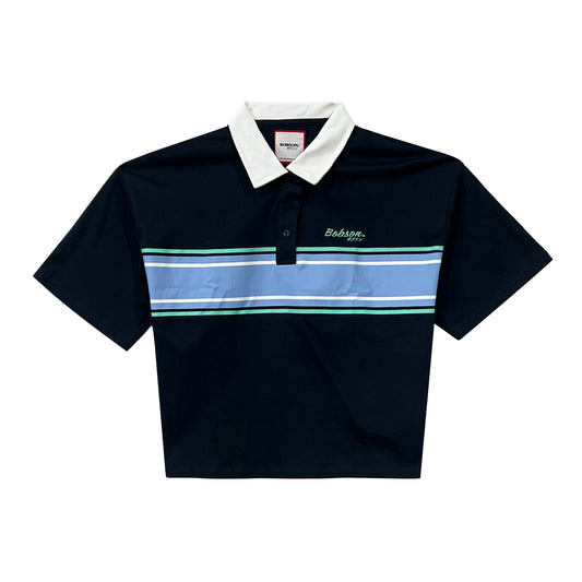 Bobson Japanese Ladies Basic Woven Relax Fit 157838 (Navy)
