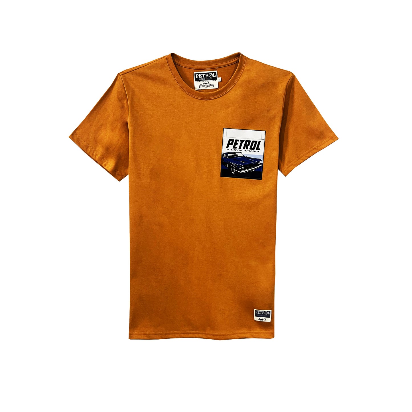Petrol Men's Basic Tees Slim Fitting CVC Jersey Fabric 167015-U (Canary)
