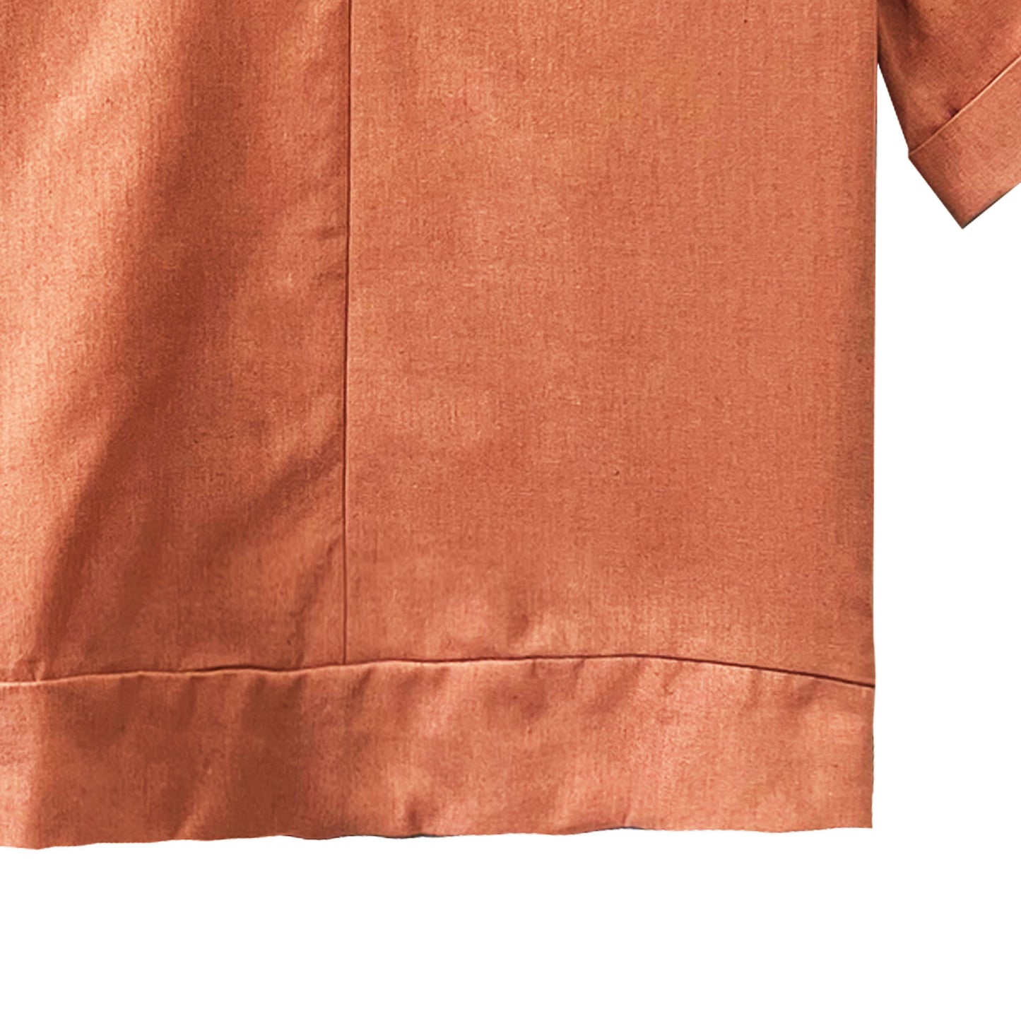 Petrol Ladies Basic Woven Shirt Boxy Fitting Linen Fabric 167051 (Light Pink)