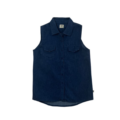 Stylistic Mr. Lee Ladies Basic Woven Shirt Regular Fit 131935 (Navy)