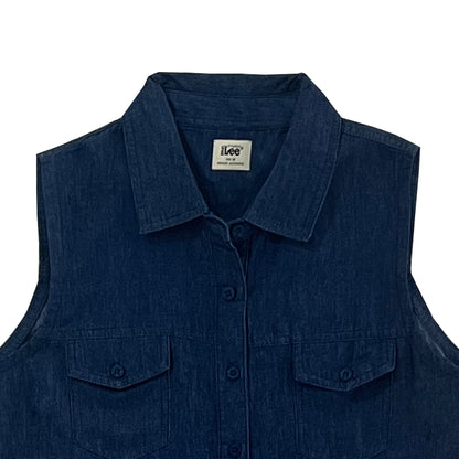 Stylistic Mr. Lee Ladies Basic Woven Shirt Regular Fit 131935 (Navy)