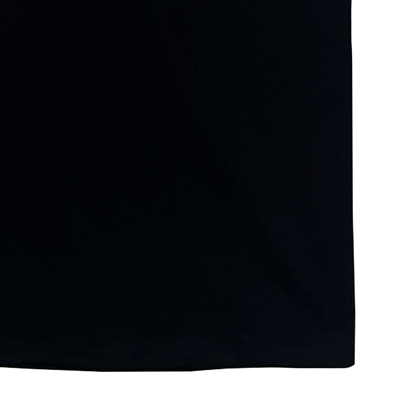 RRJ Men's Basic Tees Semibody Fitting CVC Jersey Fabric 174377-U (Black)
