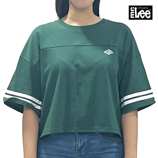 Stylistic Mr. Lee Ladies Basic Tees Relaxed Fit 155816-U (Green)