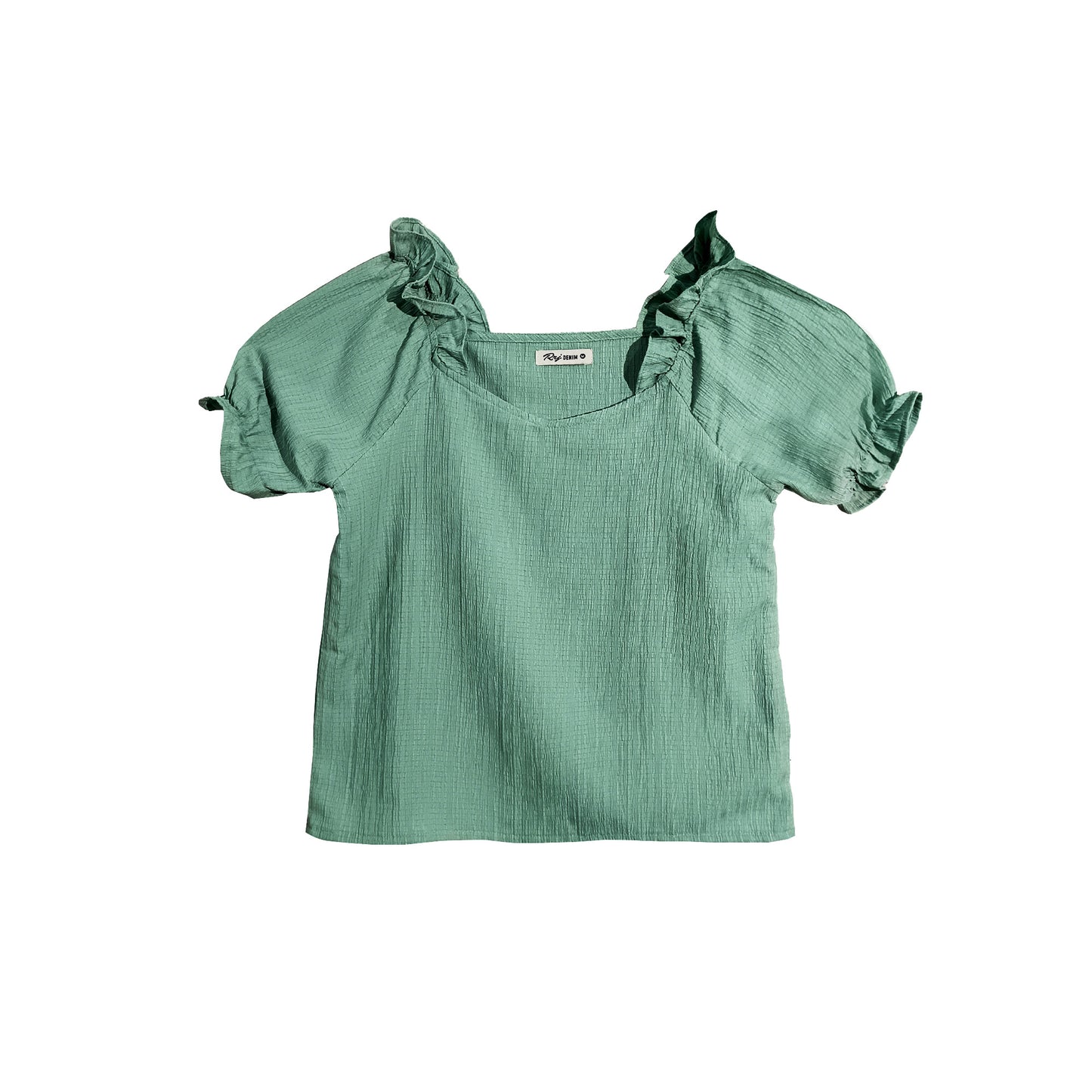 RRJ Basic Tees for Ladies Boxy Fitting 167726-U (Sage)