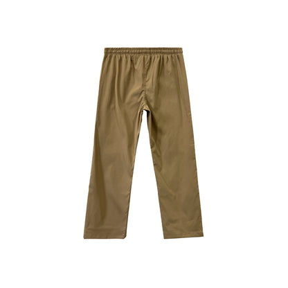 Bobson Japanese Ladies Basic Non-Denim Drawstring Pants 174570 (Beige)
