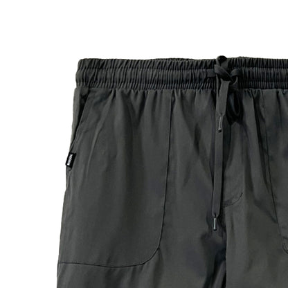 Bobson Japanese Ladies Basic Non-Denim Drawstring Pants 174570 (Dark Gray)