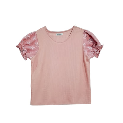 RRJ Basic Tees for Ladies Boxy Fitting 164940-U (Pink)