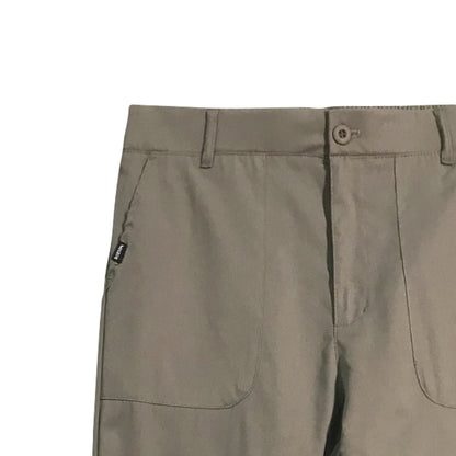 Bobson Japanese Ladies Basic Non-Denim Colored Pants 176430 (Light Taupe)