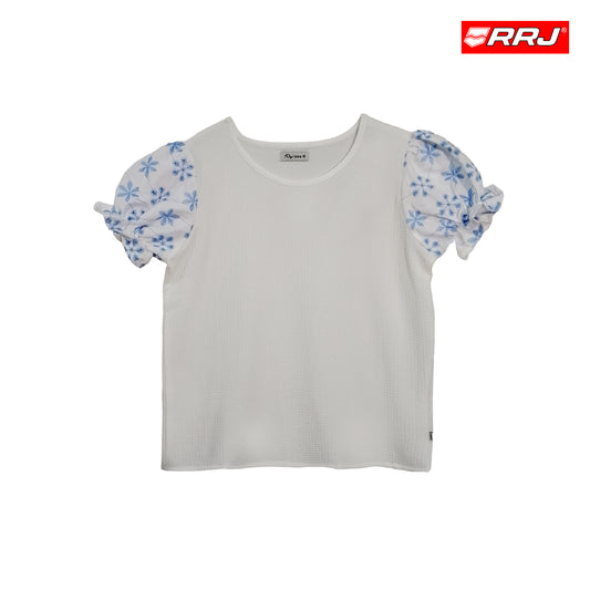 RRJ Basic Tees for Ladies Boxy Fitting 164940-U (White)