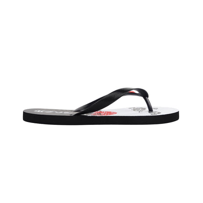 Bobson Japanese Men's Basic Accessories Footwear Slipper 161598 (Black White)