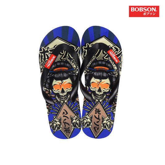 Bobson Japanese Ladies Basic Accessories Footwear Slipper 161576 (Royal Blue)
