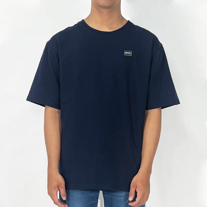 RRJ Men's Basic Tees Boxy Fitting 99845 (Navy)