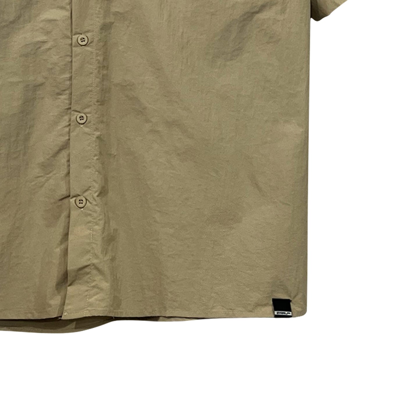 RRJ Men's Basic Woven Shirt Oversized Fitting 177430 (Beige)
