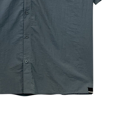 RRJ Men's Basic Woven Shirt Oversized Fitting 177430 (Gray)
