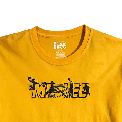 Stylistic Mr. Lee Men's Basic Tees Semi body Fit 176538-U (Artisan Gold)