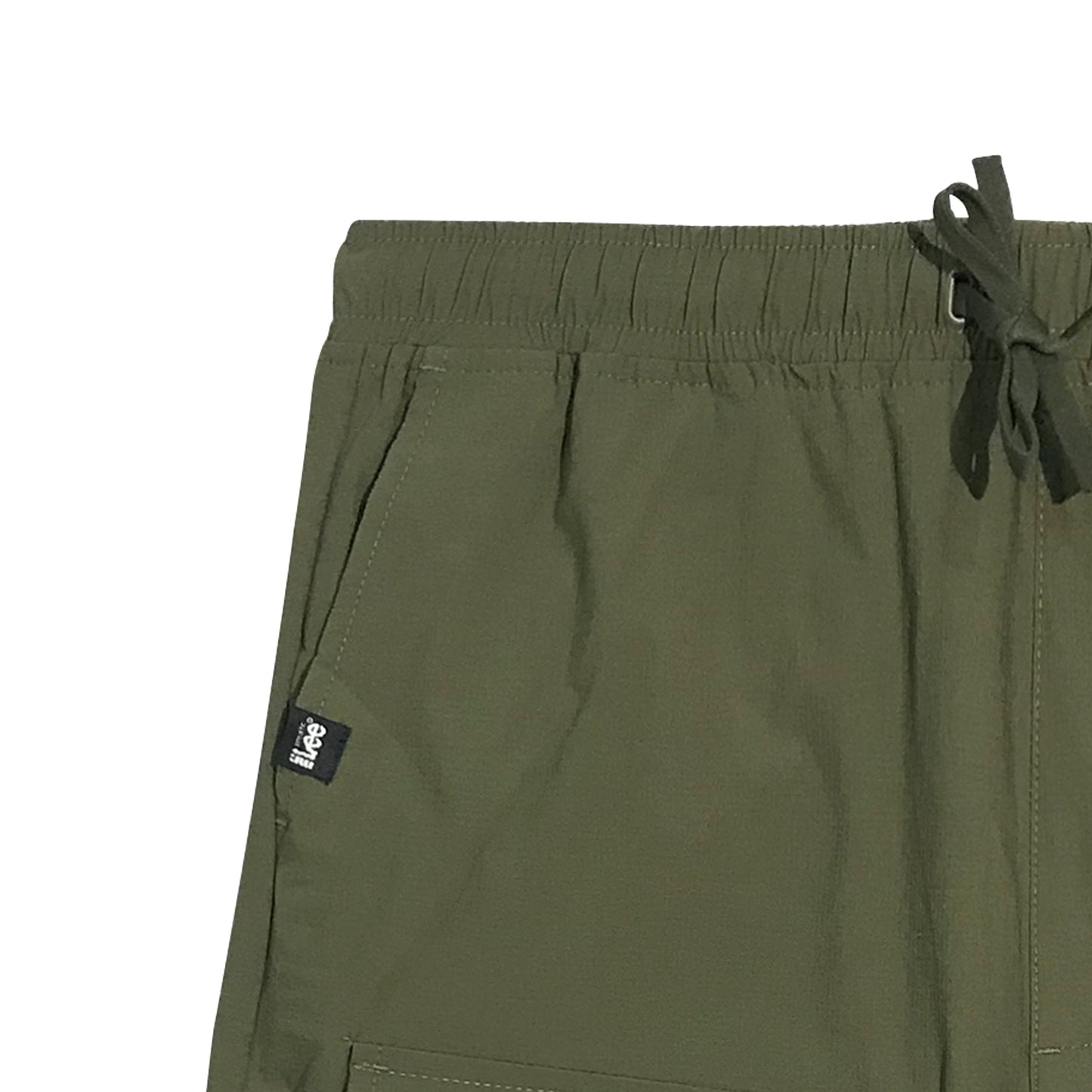 Stylistic Mr. Lee Men's Basic Non-Denim Cargo Short Mid Waist 180319 (Fatigue)