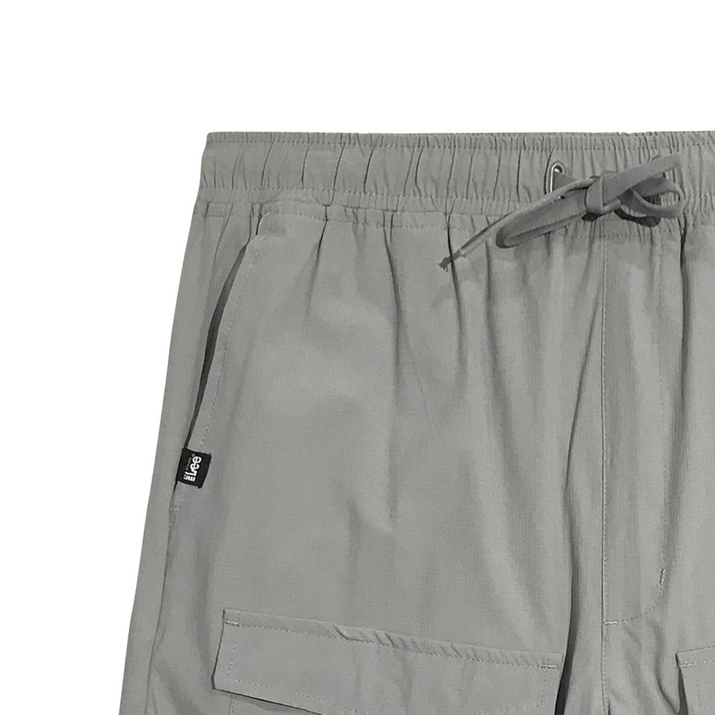 Stylistic Mr. Lee Men's Basic Non-Denim Cargo Short Mid Waist 180319 (Light Gray)