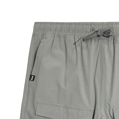 Stylistic Mr. Lee Men's Basic Non-Denim Cargo Short Mid Waist 180319 (Light Gray)