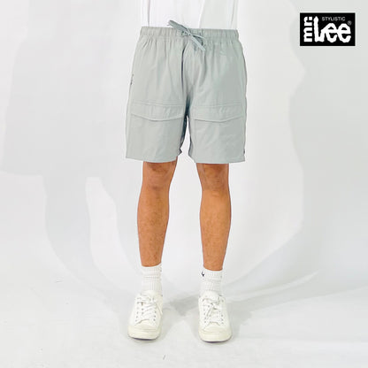 Stylistic Mr. Lee Men's Basic Non-Denim Cargo Short Mid Waist 180319 (Light Gray)