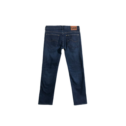 Stylistic Mr. Lee Men's Basic Denim Pants Skinny Mid Waist 176924-U (Medium Shade)