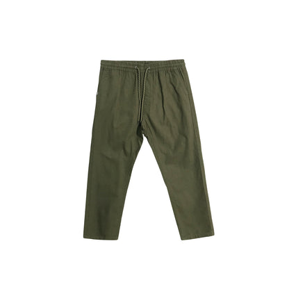 Stylistic Mr. Lee Men's Basic Non-Denim Trouser Pants Mid Waist 176034 (Fatigue)