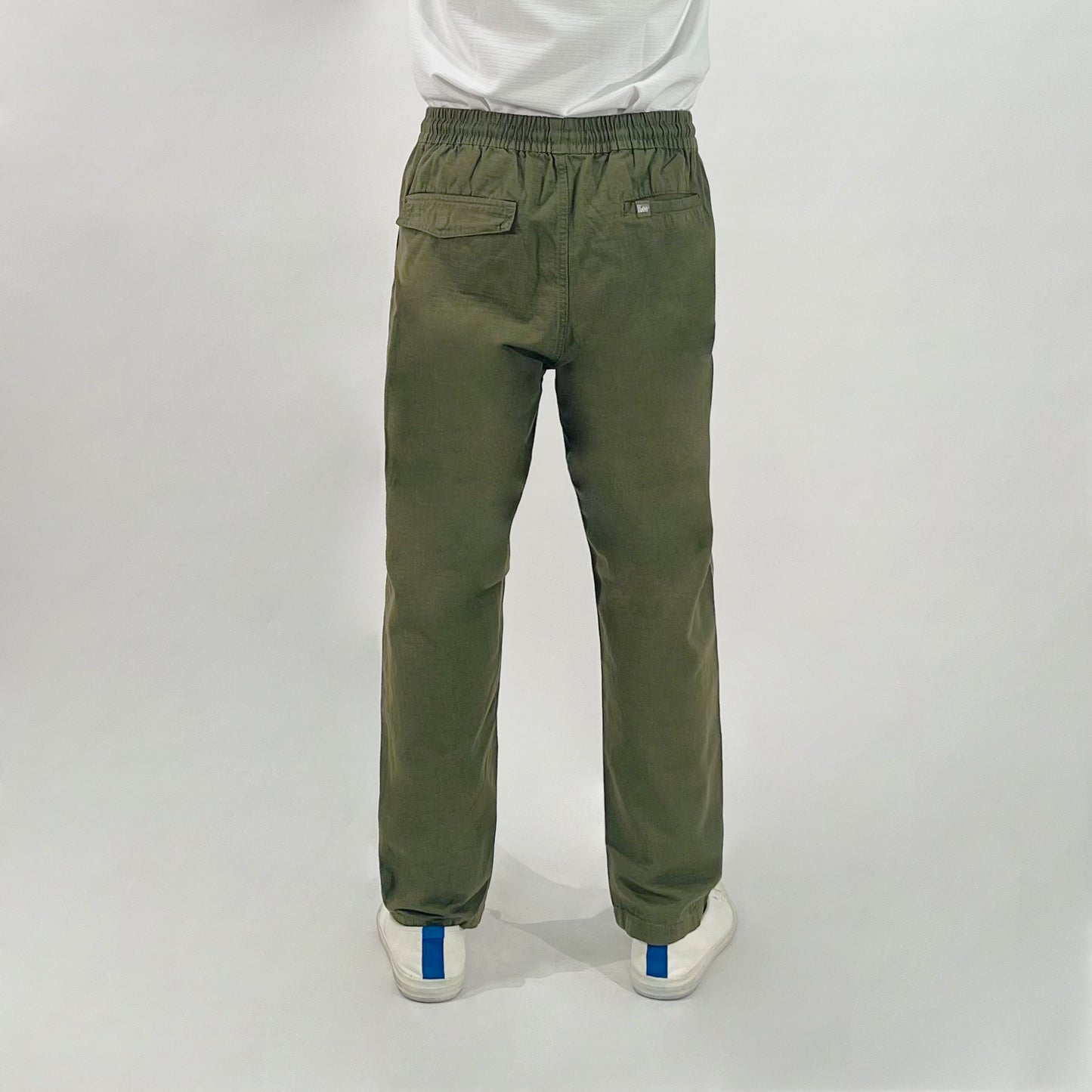 Stylistic Mr. Lee Men's Basic Non-Denim Trouser Pants Mid Waist 176034 (Fatigue)
