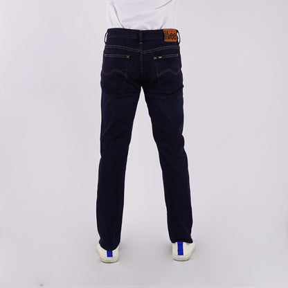 Stylistic Mr. Lee Men's Basic Denim Pants Skinny Mid Waist 177058-U (Dark Shade)