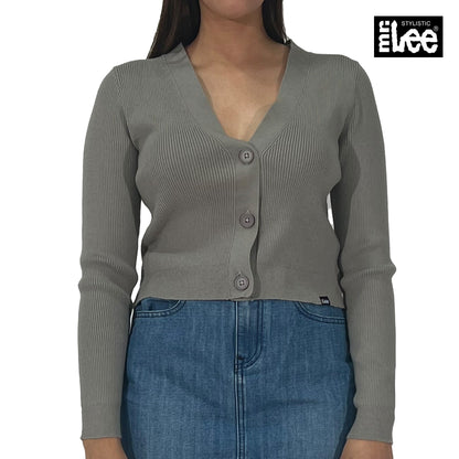 Stylistic Mr. Lee Ladies Basic Jacket Boxy Fit 175310 (Light Gray)
