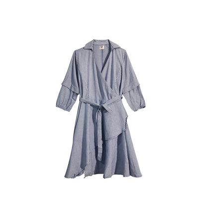 Stylistic Mr. Lee Ladies Basic Dress Regular Fit 160254 (Blue)