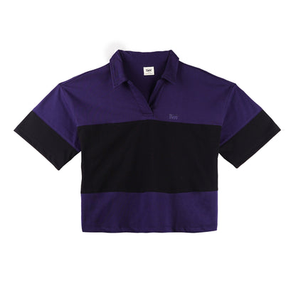Stylistic Mr. Lee Ladies Basic Collared Shirt Relaxed Fit 151531 (Navy)