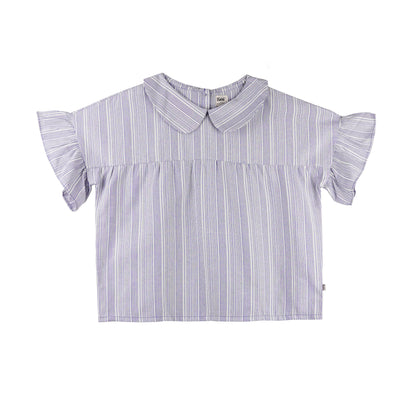 Stylistic Mr. Lee Ladies Basic Woven Shirt Boxy Fit 160342 (Blue)