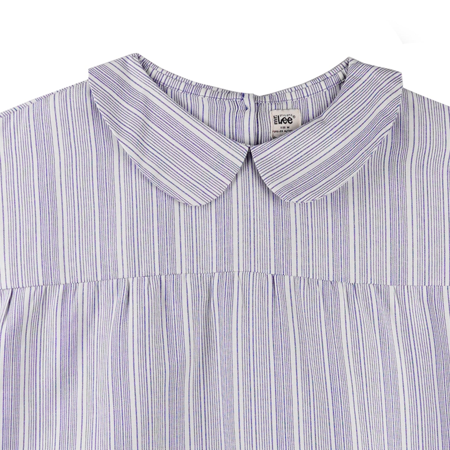 Stylistic Mr. Lee Ladies Basic Woven Shirt Boxy Fit 160342 (Blue)