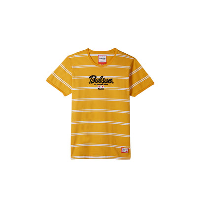Bobson Japanese Men's Basic Tees Slim Fit 167346 (Yellow Gold)