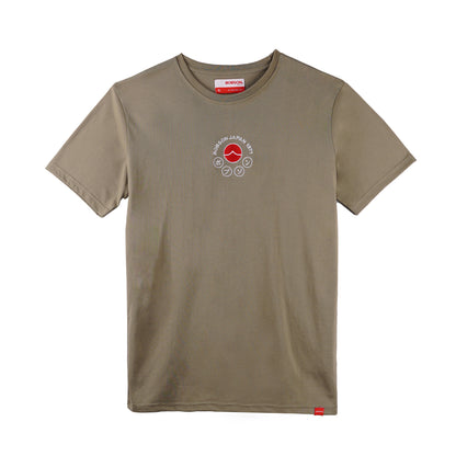 Bobson Japanese Men's Basic Tees Slim Fit 176508-U (Laurel Oak)